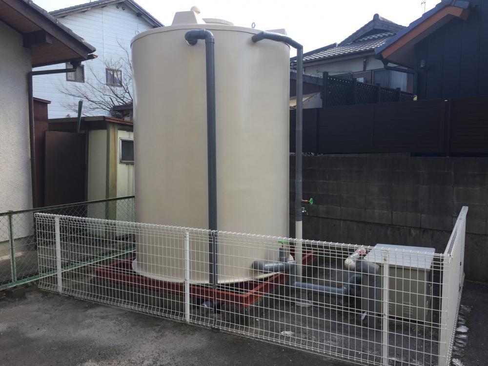 受水槽清掃していますか?